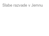 Slabe razvade v Jemnu